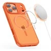 „Tech-Protect MagMat MagSafe“ dėklas, skirtas „iPhone 17 Pro“ – oranžinis