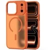„Tech-Protect MagMat MagSafe“ dėklas, skirtas „iPhone 17 Pro“ – oranžinis