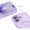 Dėklas Tech-Protect MagMat MagSafe Case for iPhone 17 - Violetinė