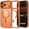 Tech-Protect Magmat Magsafe CC dėklas, skirtas iPhone 17 Pro / 18 Pro – oranžinis-permatomas