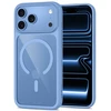 Tech-Protect MagOne CC MagSafe dėklas + grūdintas stiklas, 2 vnt., skirtas iPhone 18 Pro Max / 17 Pro Max – skaidriai mėlyna