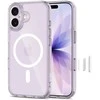 „Tech-Protect Magpeak Magsafe CC“ dėklas, skirtas „iPhone 17“ – skaidrus