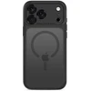 Dėklas TECH-PROTECT MAGPEAK MagSafe CC iPhone 17 Pro Max / 18 Pro Max MATINIS juodos spalvos