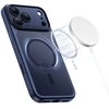 „Tech-Protect Magpeak Magsafe CC“ dėklas, skirtas „iPhone 17 Pro Max“ – matinės mėlynos spalvos Mėlyna