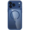 Dėklas TECH-PROTECT MAGPEAK MagSafe CC iPhone 17 Pro Max / 18 Pro Max TAMSIAI MĖLYNAS/SKAIDRUS