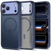Tech-Protect MagPrime MagSafe dėklas „CC“ iPhone 18 Pro Max / 17 Pro Max – matinis tamsiai mėlynas
