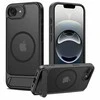 Dėklas Tech-Protect MagRack MagSafe Case for iPhone 16e / 17e - Juodas