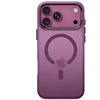 Tech-Protect MagZero „MagSafe“ dėklas, skirtas „iPhone 17 Pro“ / „18 Pro“ – bordo spalvos, matinis