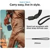 „Tech-Protect NaturalFit“ dėklas, skirtas „AirPods Pro 3“ – tamsiai mėlynas Mėlyna
