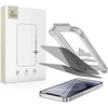 „Tech-Protect Quick Set Spy+“ privatumo stiklų, skirtų „iPhone 12“ / „12 Pro“, 2 vnt. pakuotėje
