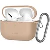 Dėklas Tech-Protect Silicone Hook Case for AirPods Pro - rusvai gelsvas