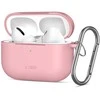 „Tech-Protect“ silikoninis dėklas su kabliuku, skirtas „AirPods Pro“ ausinėms - Rožinė