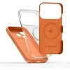 „Tech-Protect“ silikoninis „MagSafe“ dėklas, skirtas „iPhone 17 Pro Max“ – oranžinis