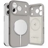 „Tech-Protect“ silikoninis „MagSafe“ dėklas, skirtas „iPhone 17 Pro“ – pilkas