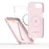 „Tech-Protect SILICONE MagSafe“ dėklas Apple iPhone 16E / 17E, Rožinis PEARL