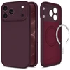 Tech-Protect silikoninis MagSafe dėklas iPhone 18 Pro / 17 Pro – bordinė spalva