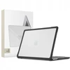Dėklas Tech-Protect Velar Case for MacBook Air 13" 2023 / 2024 / 2025 / 2026 - Transparent Juodas