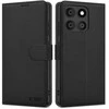 „Tech-Protect“ piniginės dėklas, skirtas „Motorola Edge 60 Fusion“ - juodas