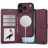 Tech-Protect Wallet MagSafe dėklas, skirtas iPhone 17 Pro Max / 18 Pro Max – bordo spalvos