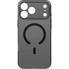UNIQ Airsuit Dėklas Apple iPhone 17 Pro Max Magclick Charging juodos spalvos