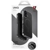 UNIQ Clario dėklas skirtas iPhone 17 Magclick Charging juodos spalvos