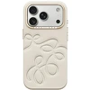 Dėklas UNIQ Coehl Cloude, skirtas iPhone 18 Pro / 17 Pro, su magnetiniu įkrovimu, smėlio spalvos