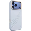 Dėklas UNIQ Coehl Serina, skirtas iPhone 18 Pro Max / 17 Pro Max, su magnetiniu įkrovimu, mėlynas