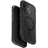 UNIQ Combat dėklas iPhone 17 Magclick – juodos spalvos