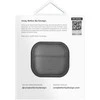 UNIQ dėklas Glase AirPods 4 glossy smoke