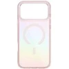 UNIQ Iridescia dėklas skirtas Apple iPhone 17 Pro Magclick Charging rožinės spalvos prism