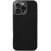 UNIQ dėklas Keva Max Apple iPhone 16 Pro Max 6.9″ Magclick Charging juodos spalvos/carbon juodos spalvos