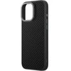 UNIQ dėklas Keva Max Apple iPhone 16 Pro Max 6.9″ Magclick Charging juodos spalvos/carbon juodos spalvos