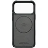 Dėklas UNIQ Keva Mov skirtas iPhone 18 Pro Max / 17 Pro Max Magclick Charging juodos spalvos