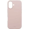UNIQ Lino dėklas Apple iPhone 17 MagClick įkrovimui, rožinės spalvos