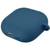 UNIQ dėklas Nexo AirPods 4 + Ear Hooks Silicone pacific mėlynas