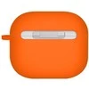 UNIQ dėklas Nexo AirPods 4 + Ear Hooks Silicone volt oranžinės spalvos