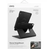 Dėklas UNIQ Rovus Snapmount Magnetic 360 Rotating Detachable skirtas Apple iPad Air 11" (M2/M3) / Apple iPad Air 10.9" (2022/2020) juodos spalvos