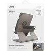 Dėklas UNIQ Rovus Snapmount Magnetic 360 Rotating Detachable skirtas Apple iPad Air 13" M2/M3 (2024/2025) pilkos spalvos