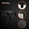 Decorative foil tablecloth juodas Ruhhy 26569