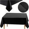 Decorative foil tablecloth juodas Ruhhy 26569