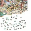 Czuczu Puzzle Miestas Krokuva, Šeimos dėlionė, 1000 detalių, spalvota