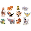 Dėlionė Jokomisiada JUNGLE wooden puzzle with handles - 11 pieces ZA6417