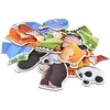 Dėlionė Jokomisiada Magnetic board 2in1 magnetic puzzle animal drawing board ZA5157
