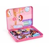 Dėlionė Jokomisiada Magnetic puzzle "Dress up the dolls" many possibilities 51pcs ZA6480