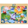 Dėlionė Jokomisiada Wooden puzzle NUSALKA and INSECTS puzzle 40 pieces ZA6570