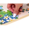 Dėlionė Jokomisiada Wooden puzzle NUSALKA and INSECTS puzzle 40 pieces ZA6570