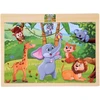 Dėlionė Jokomisiada Wooden puzzle WILD ANIMALS jigsaw puzzle 40 pieces ZA6571