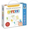 Dėlionė Kapitan Nauka Captain Science Sensory Puzzle Numbers - I touch, arrange and learn ZA6085