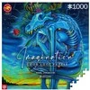 Cenega dėlionė „Good Loot Imagination“ – Kamil Jakóbczak: Baltas vilkas, 1000 vnt.