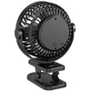 44-505# Blow Stalinis ventiliatorius su segtuku 15cm USB + baterija, juodas